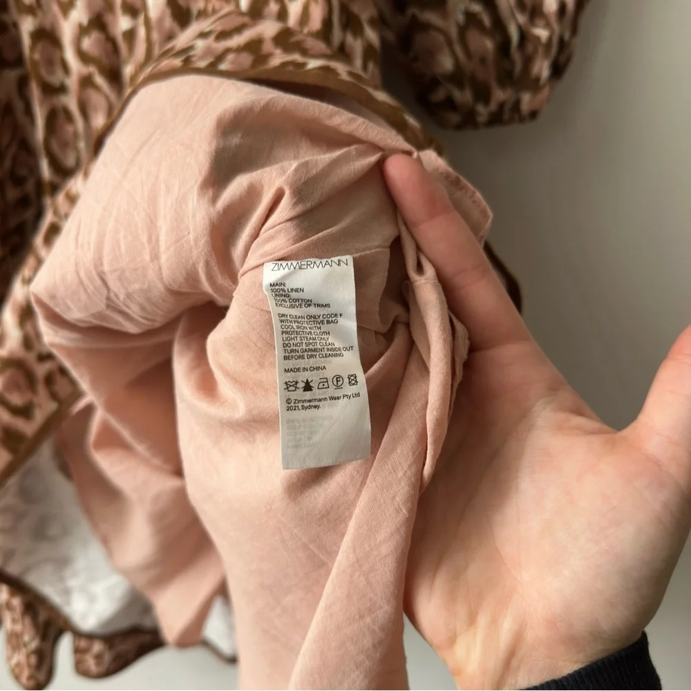 Zimmermann Leopard Print Dress - Picture 2 of 7